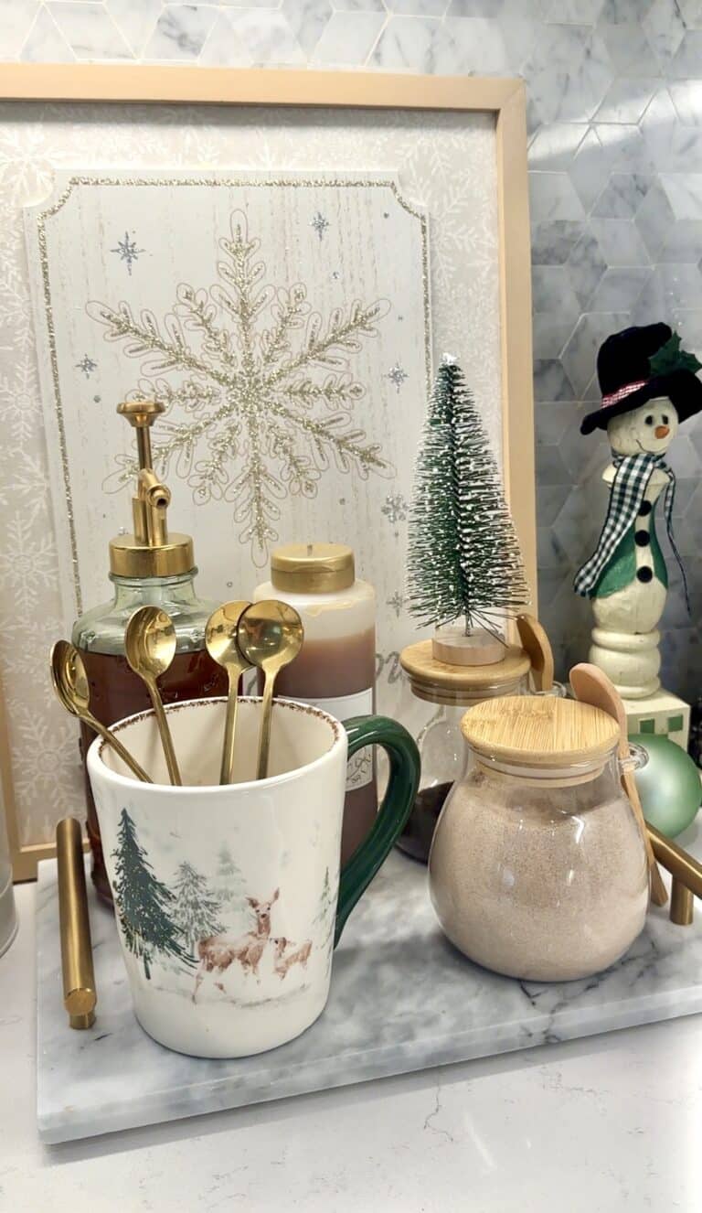 How to Create a Festive Christmas Coffee Station at Home