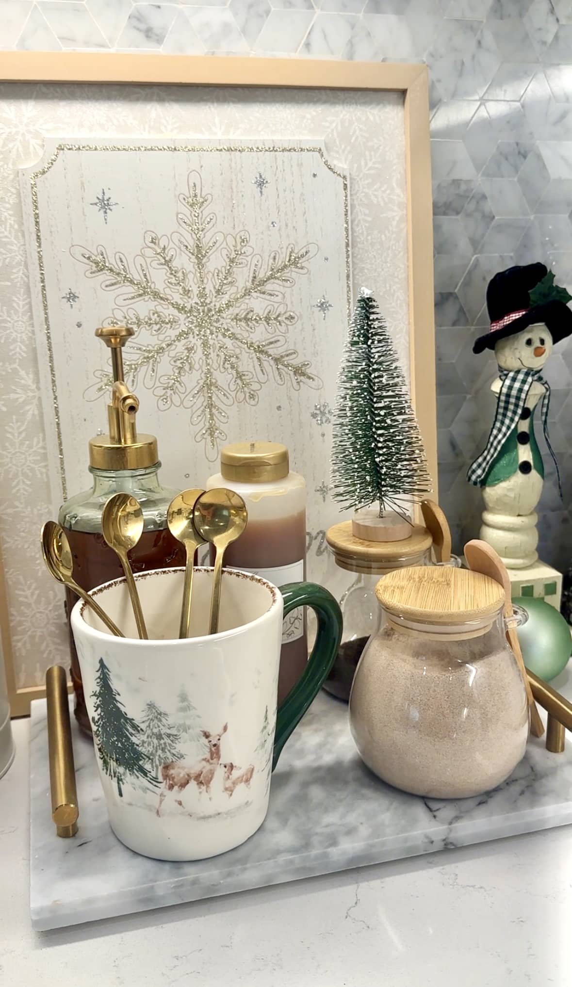 How to Create a Festive Christmas Coffee Station at Home